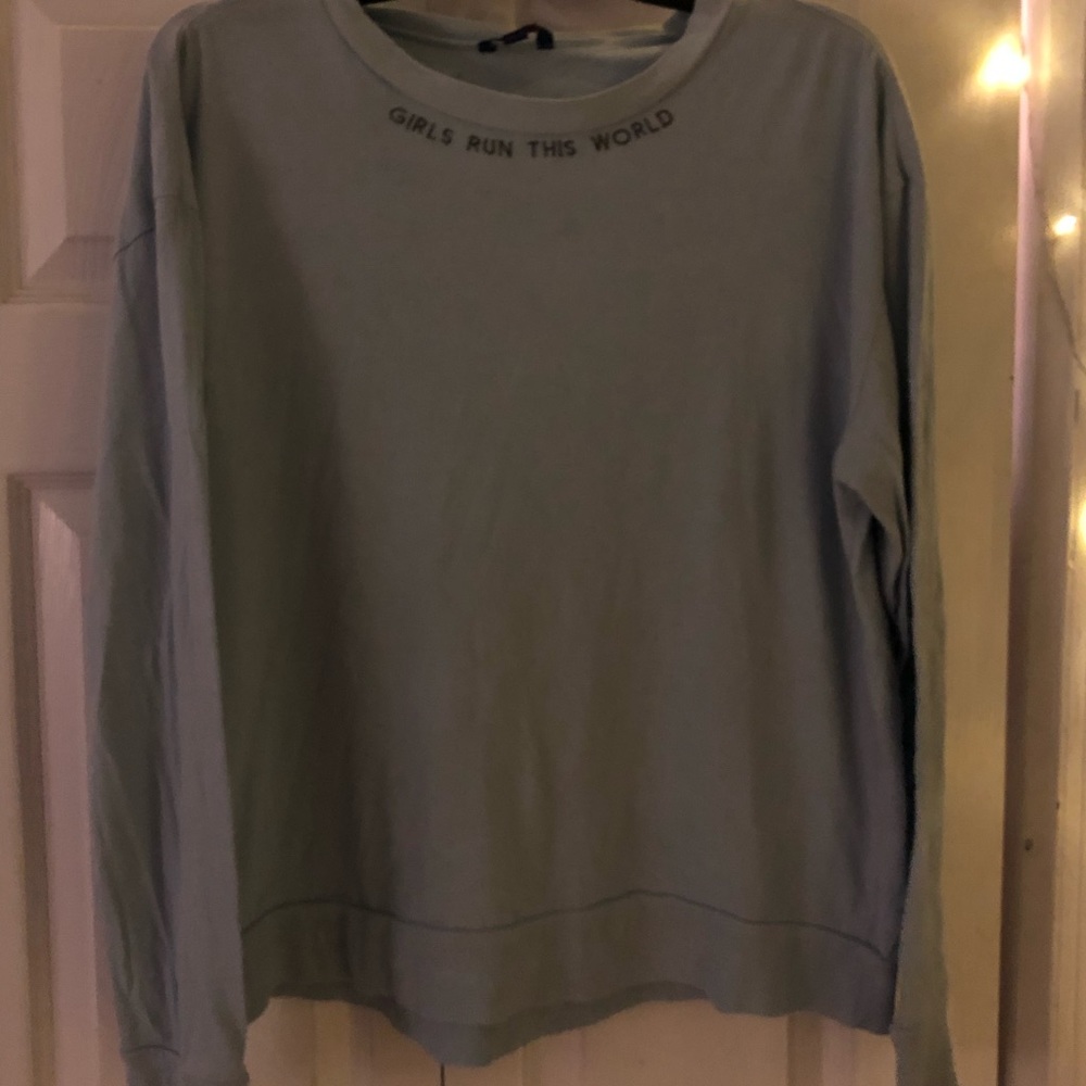 Baby blue long sleeve